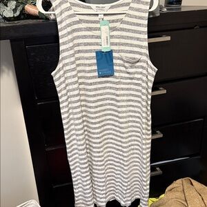 Striped Sleeveless Dress
